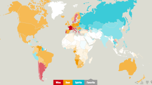 OMS - Consumo de bebida no mundo