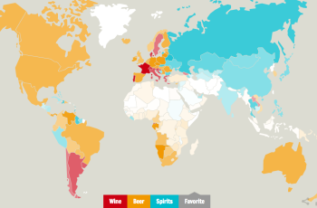 Os 10 países que mais consomem bebida alcoólica no mundo