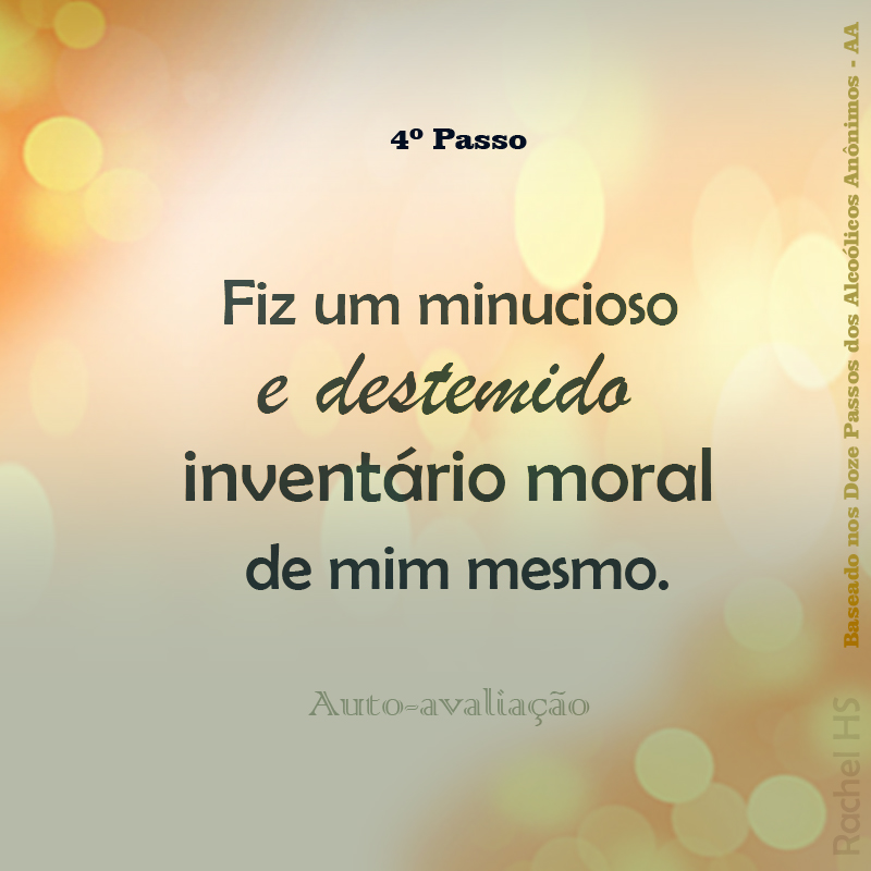 Doze Passos – Quarto Passo