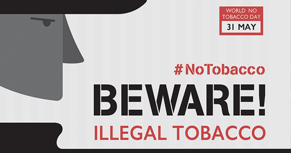 Dia Mundial sem Tabaco 2015: eliminar o comércio ilegal de produtos de tabaco