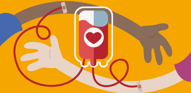 Seja altruísta. Doe sangue