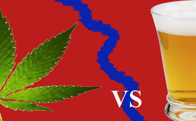 Álcool X Maconha: uma avaliação comparativa